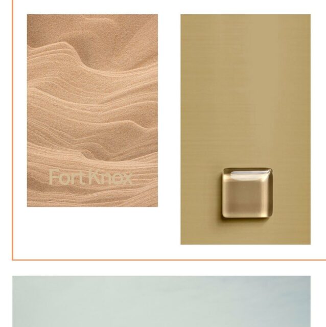 Lustrous brilliance is found in our Architectural grade Aluminium trim and hardware. Colour matched to Pantone’s® luxury Metallic Shimmer - 20-0037 TPM “FORT KNOX” the range is now available at a discounted price for a limited time.